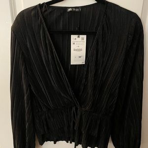 Zara black two piece outfit
